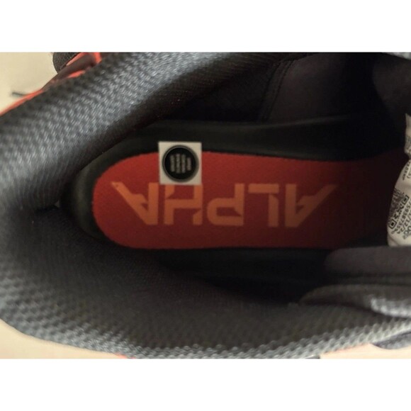 Size 7- Nike Alpha Menace 4 Pro  Red Black Football Cleats | FQ3984-600 - Picture 3 of 8